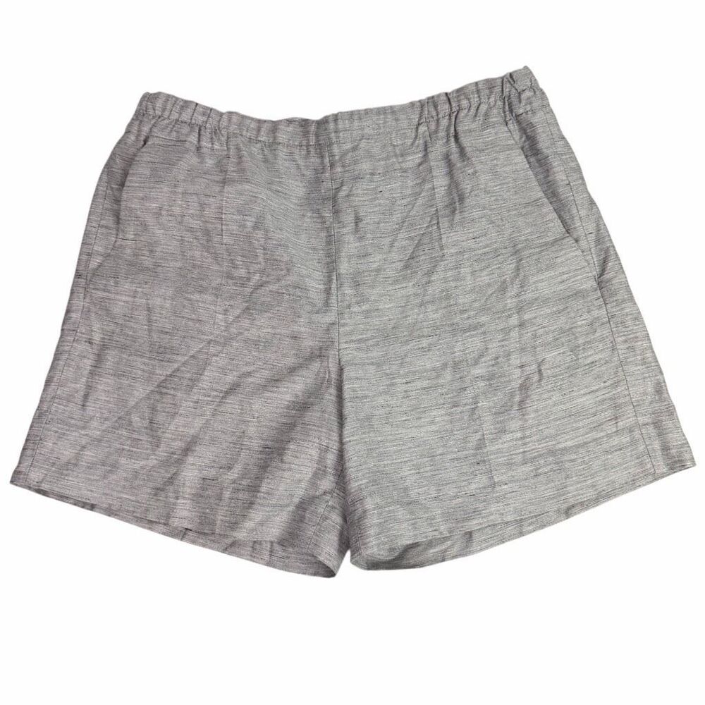 COS Women’s Linen Blend Shorts size 12 Gray